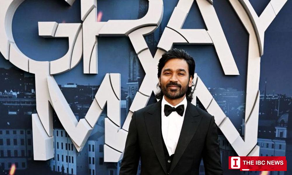 Actor Dhanush at The Gray Man Premiere