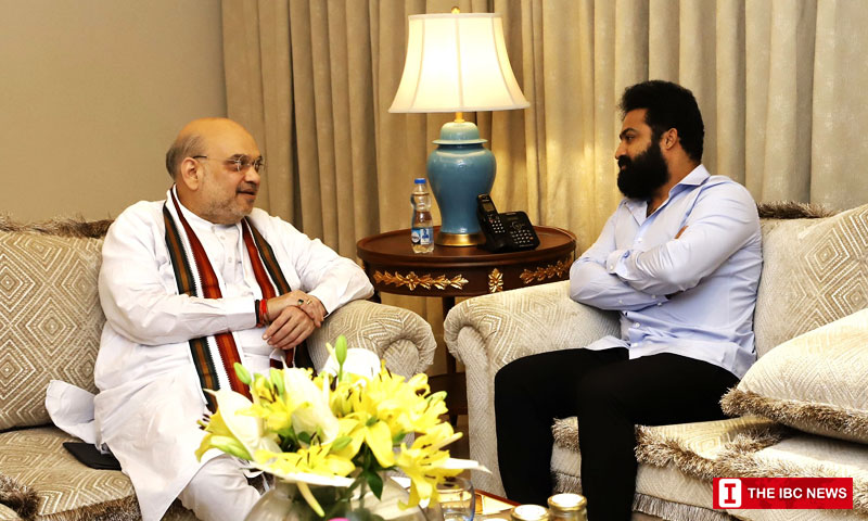 Amit Shah meets Jr NTR