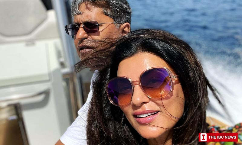 Lalit Modi and Sushmita Sen