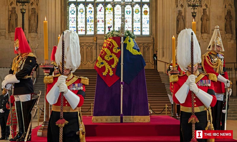 Queen Elizabeth II's body