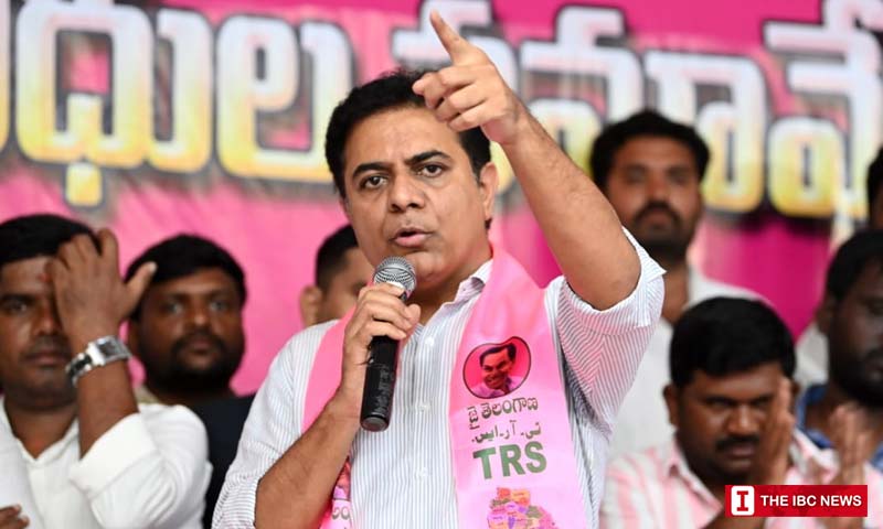 KTR hits bjp rajagopal