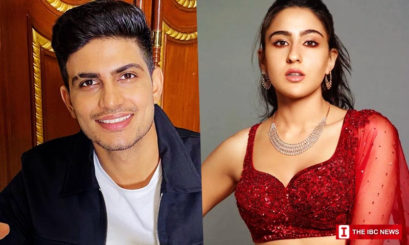 Cricketer Shubman Gill sara ali khan